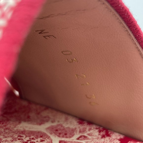 DIOR DWAY D WAY Toile De Jouy Embroidered Cotton Flat Slide Sandals Shoes - Picture 14 of 15